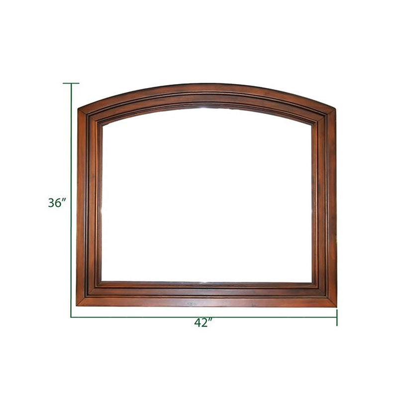 Galaxy Home Baltimore Dark Walnut Mirror