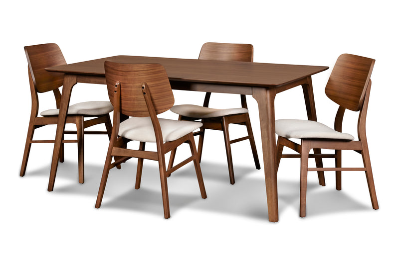 New Classic Furniture Oscar Brown 60 Inch Dining Table