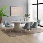 Acme Furniture Laela Bone White Dining Table