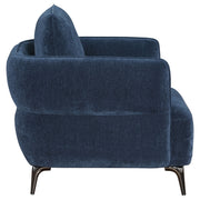 Coaster Furniture Lively Blue Track Arm Chair