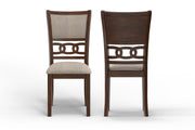 2 New Classic Furniture Gia Cherry Dining Chairs