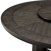 Crown Mark Jeffries Round Table with Lazy Susan