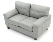 Glory Furniture Gallant Cappuccino Faux Leather Loveseat
