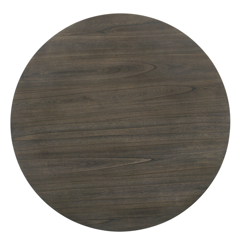 New Classic Furniture Maisie White Brown Round Table