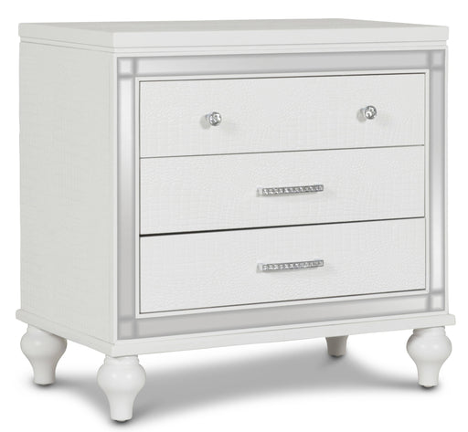 New Classic Furniture Valentino White Nightstand
