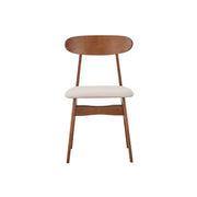 2 New Classic Furniture Morocco Walnut Brown Green Dining Chairs