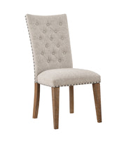 Steve Silver Riverdale Oatmeal Driftwood 7pc Dining Set