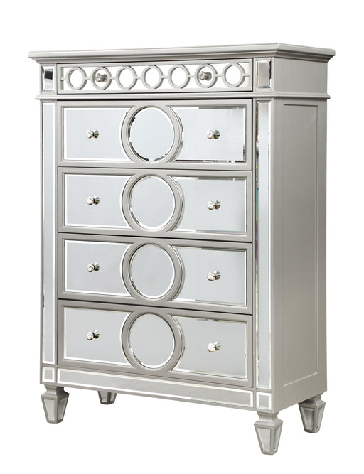Galaxy Home Symphony Silver Drawer Chest