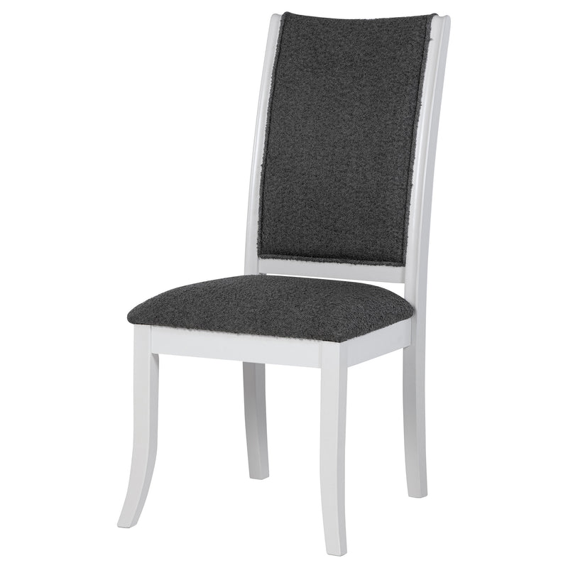 2 Coaster Furniture Judd Pearl White Dining Side Chairs