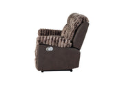 Global Furniture U6028 Brown Console Reclining Loveseat