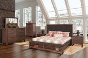New Classic Furniture Cagney Chestnut Mirror