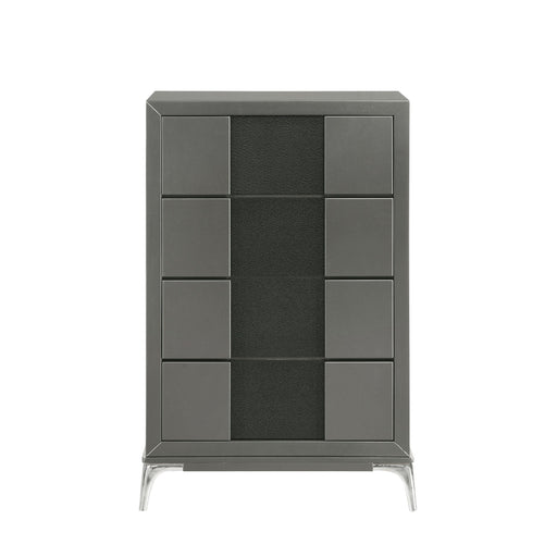New Classic Furniture Nocturne Slate Gray 4 Drawer Chest