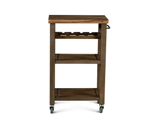 Steve Silver Belden Grey Kitchen Cart