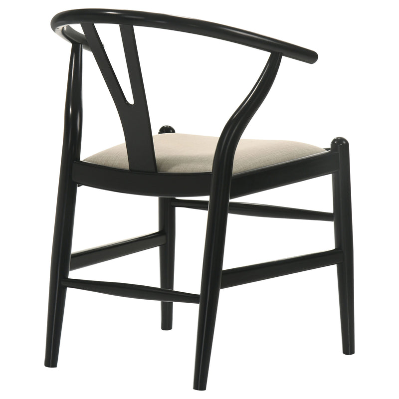 2 Coaster Furniture Crestmont Black Dining Side Chairs