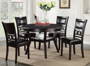 2 New Classic Furniture Gia Brown Dining Chairs