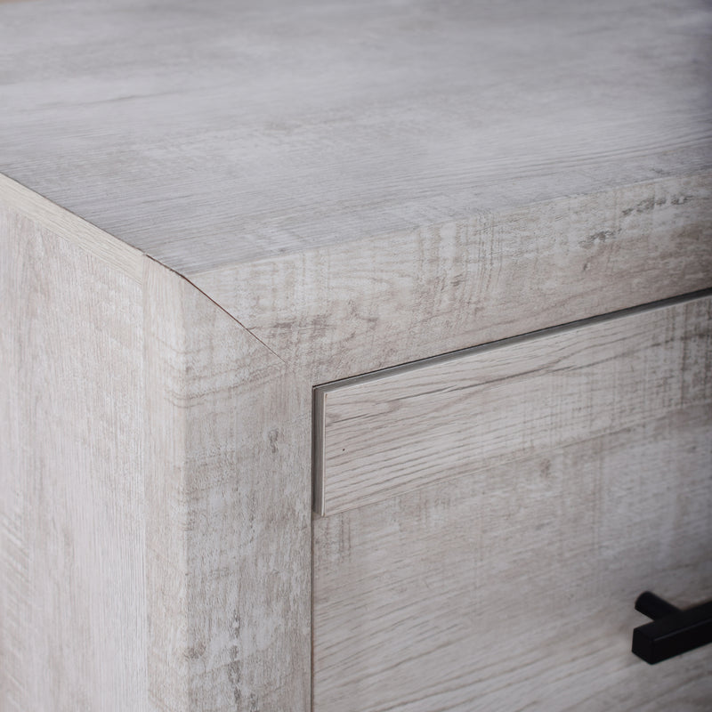 New Classic Furniture Biscayne Driftwood Gray Nightstand