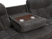 New Classic Furniture Bravo Charcoal Sofa with Power Footrest