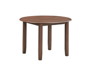 Acme Furniture Ferris Brown Round Dining Table
