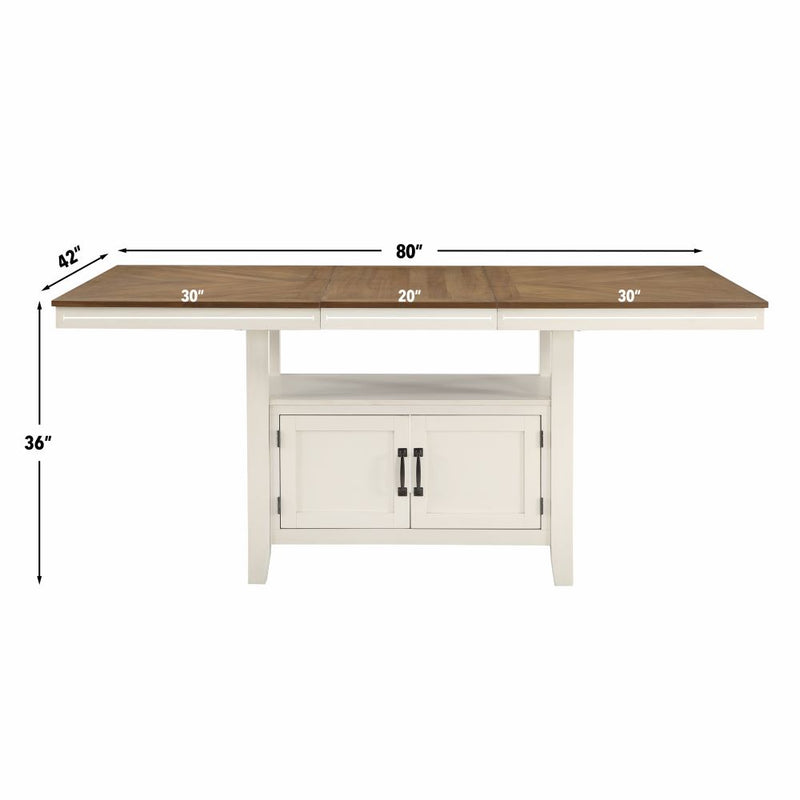 Steve Silver Hyland Stone Gray 5pc Counter Set