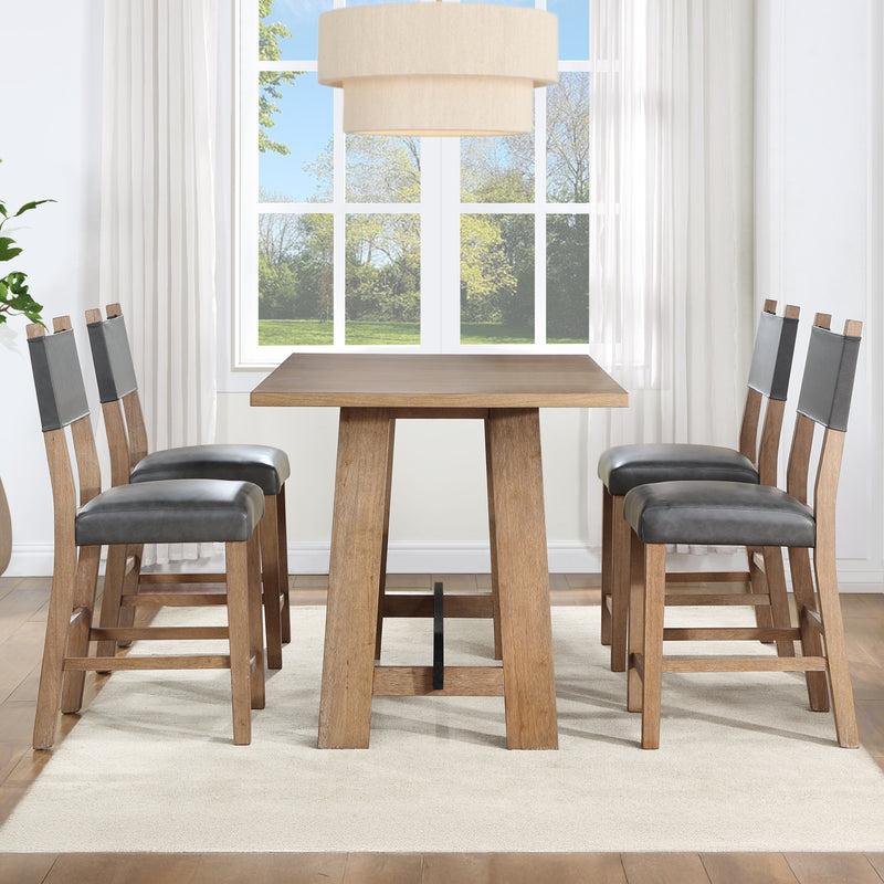 Steve Silver Aubrey Brown 5pc Counter Set