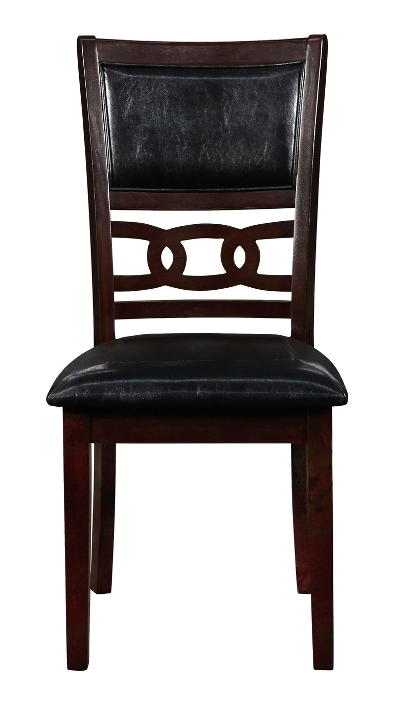 New Classic Furniture Gia Ebony Round 5pc Dining Set