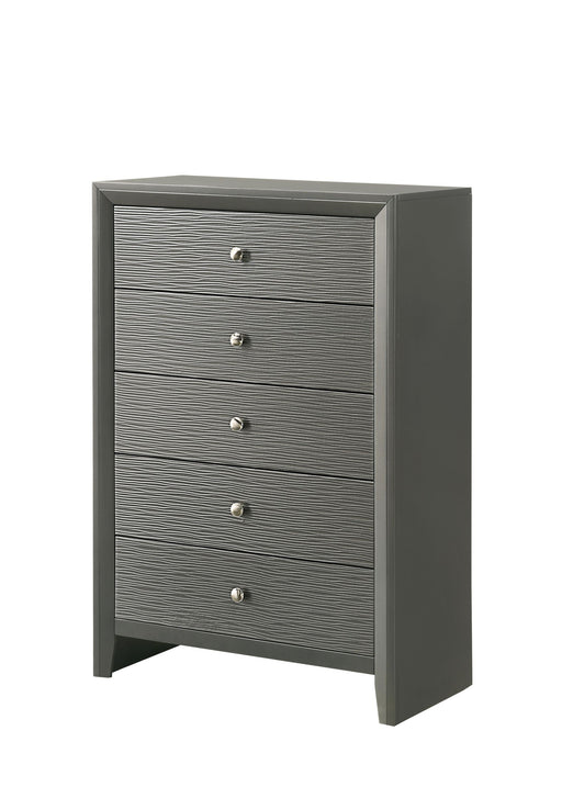 Crown Mark Denker Gun Metal Chest
