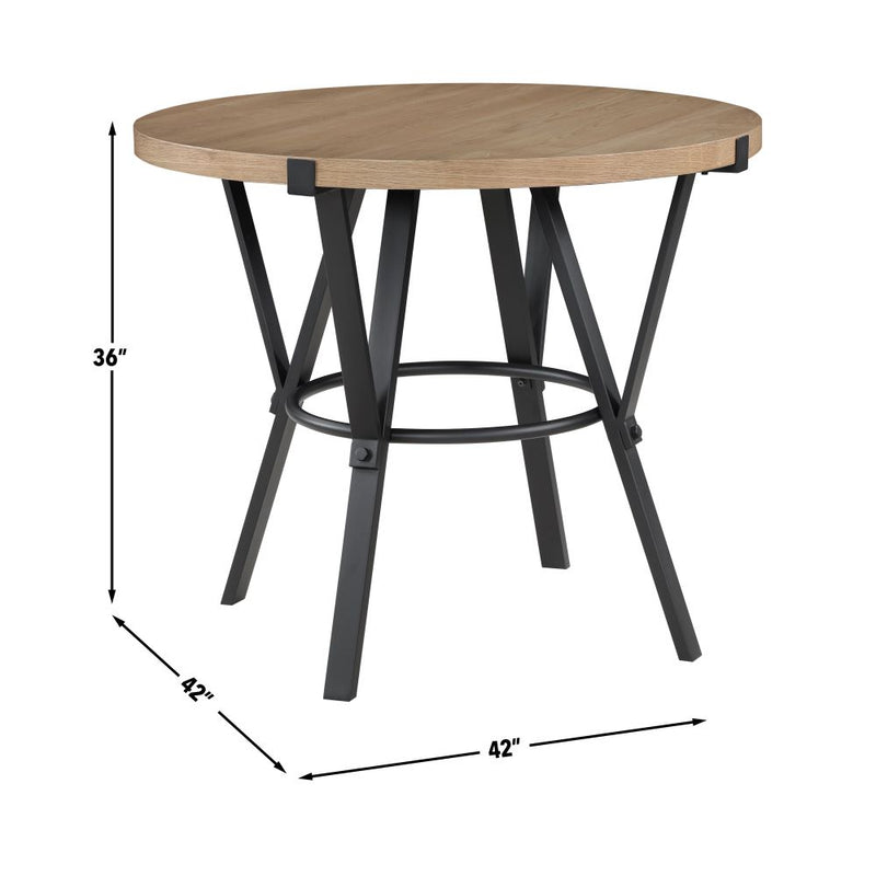 Steve Silver Magnolia Light Brown 42 Inch Round Counter Table