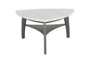 Global Furniture D8192 Light Grey Triangle Dining Table