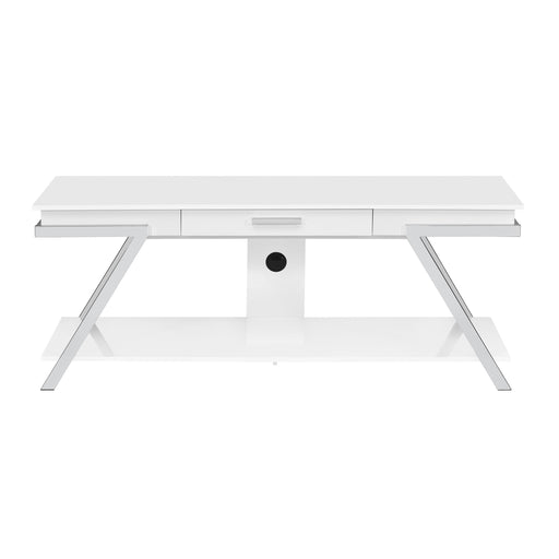 Steve Silver Zena White TV Stand
