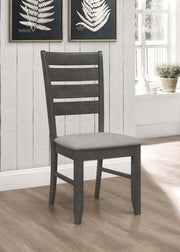 Coaster Furniture Dalila Dark Grey 7pc Dining Room Set