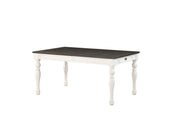 Steve Silver Joanna Ivory Mocha Dining Table