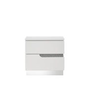 New Classic Furniture Paradox White Nightstand