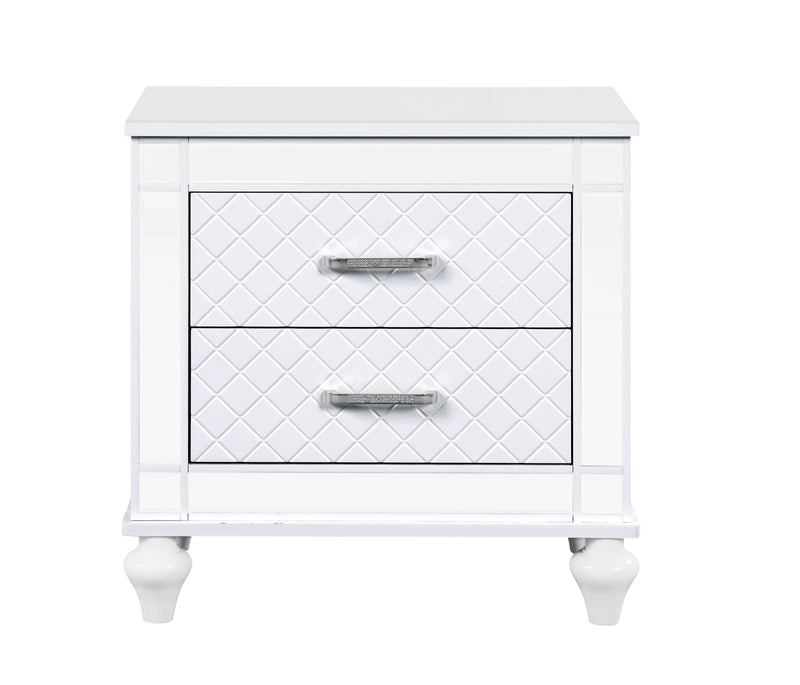 Glory Furniture Livorno White Nightstand