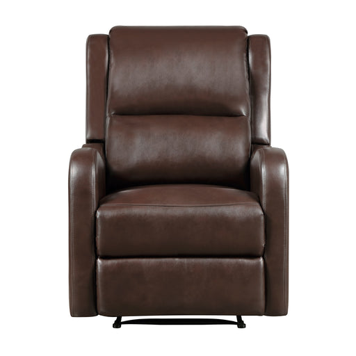 Home Elegance Durant Brown Reclining Chair