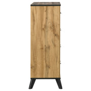 Coaster Furniture Kaywood Weathered Brown Natural 4 Drawer Chest