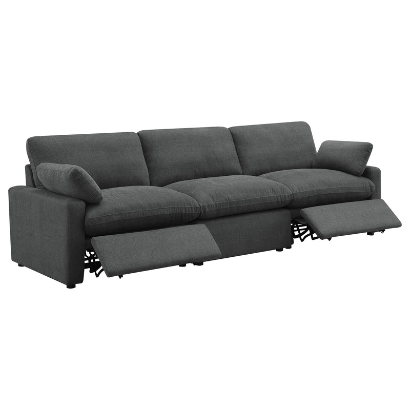 Coaster Furniture Collins Dark Grey Modular Power Sofa