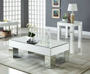 Meridian Furniture Lainy Mirrored Coffee Table