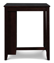 New Classic Furniture Gia Brown PU 30 Inch 3pc Counter Height Set