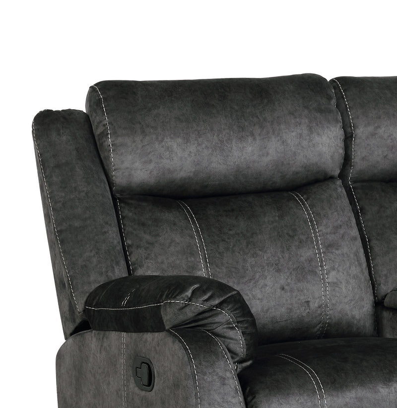 Global Furniture U7303 Domino Granite Glider Recliner