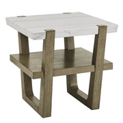 Steve Silver Perth White 3pc Coffee Table Set