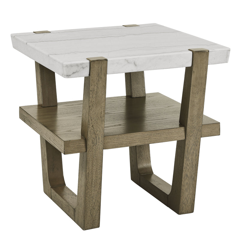 Steve Silver Perth White 3pc Coffee Table Set