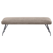 Coaster Furniture Dodson Taupe Brown Dining Bench