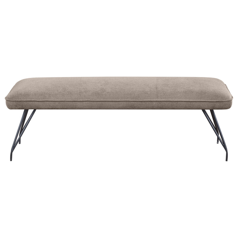 Coaster Furniture Dodson Taupe Brown Dining Bench
