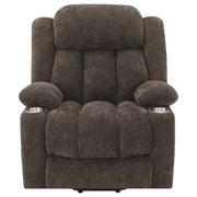 Coaster Furniture Houston Dark Brown Power Lift Recliner Chair
