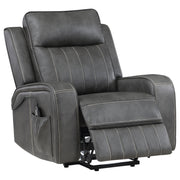 Coaster Furniture Raelynn Grey Power Lift Recliner Chair