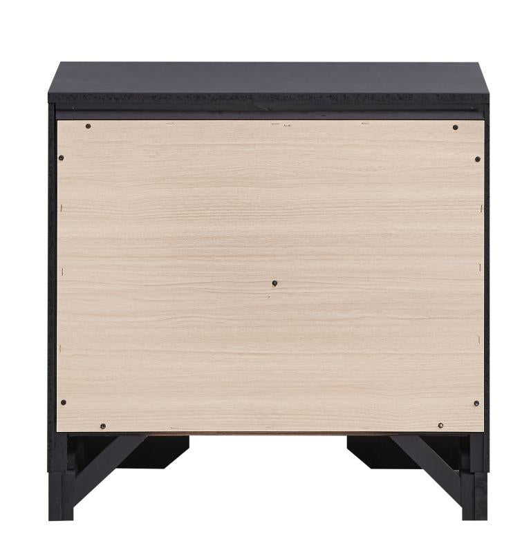 Glory Furniture Liverpool Black Nightstand