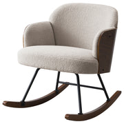 Coaster Furniture Paige Taupe Grey Rocking Chair