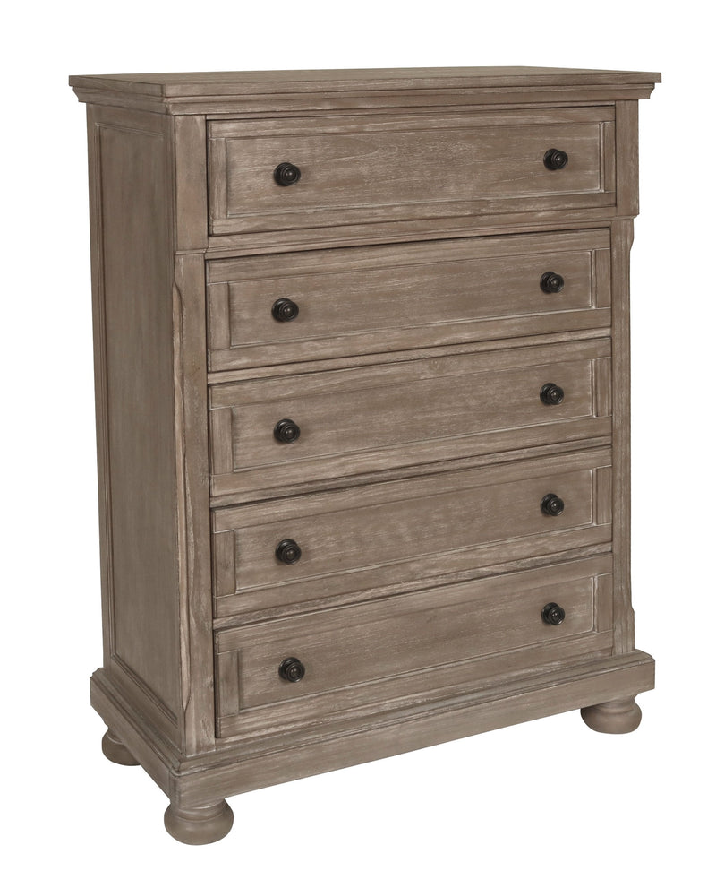New Classic Furniture Allegra Gray Pewter Chest
