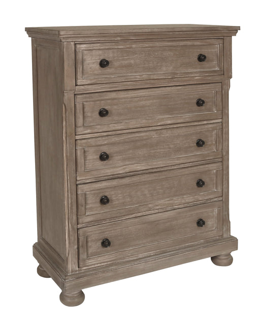 New Classic Furniture Allegra Gray Pewter Chest
