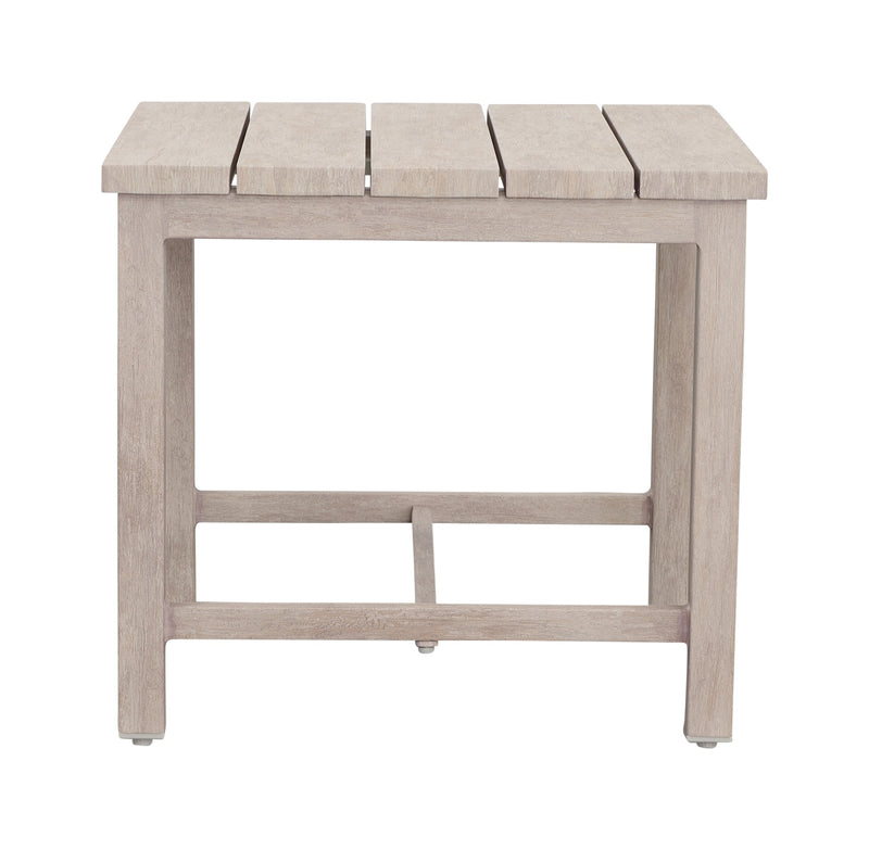 Steve Silver Blakley Whitewashed Birch Outdoor End Table